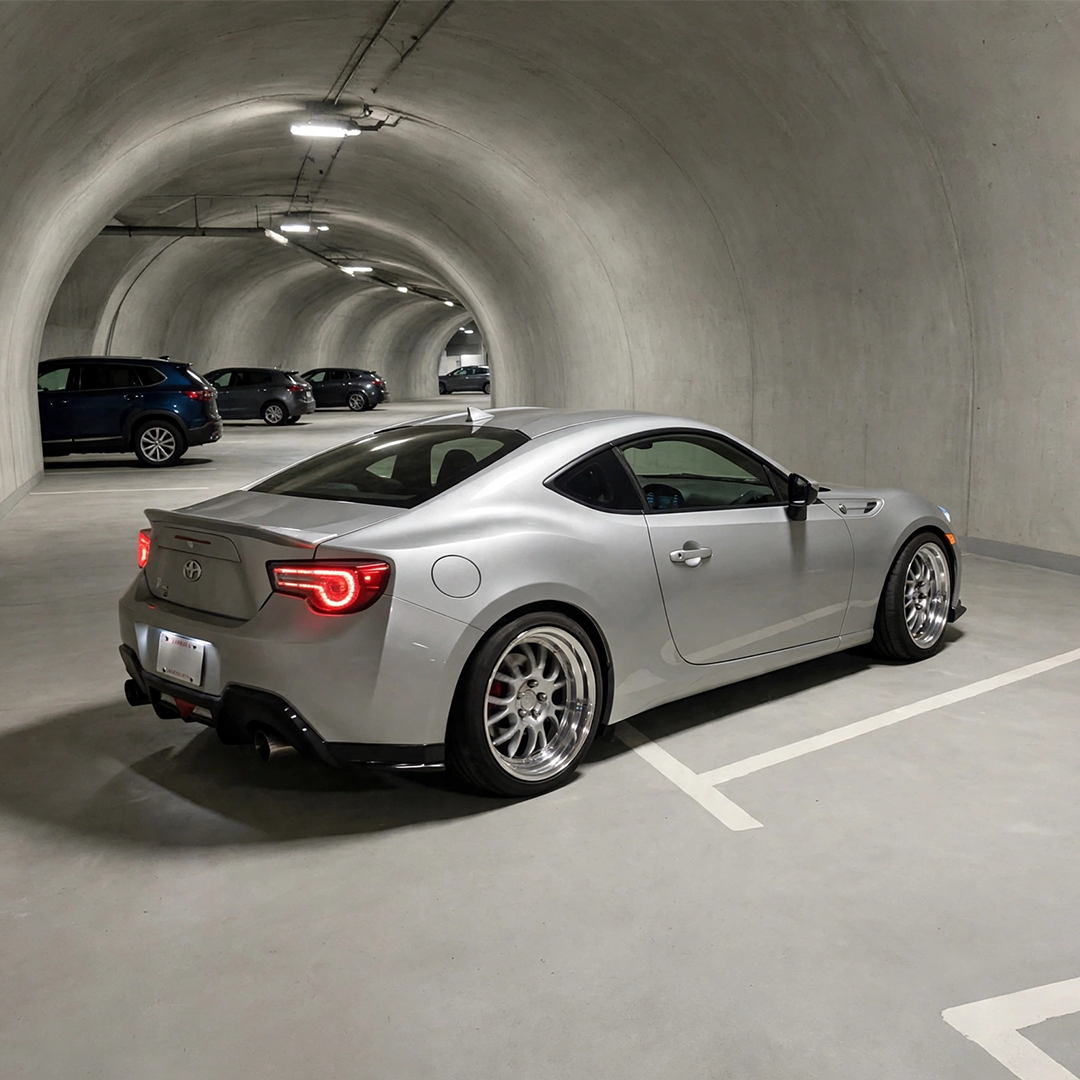 image of stored vehicle